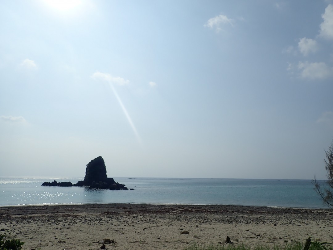 今日の嘉陽海岸