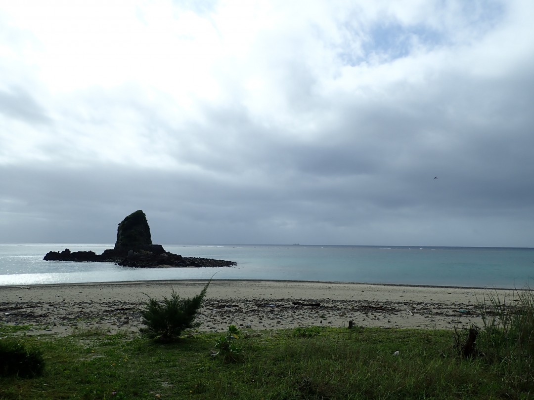 今日の嘉陽海岸