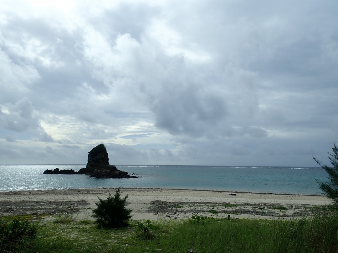 今日の嘉陽海岸