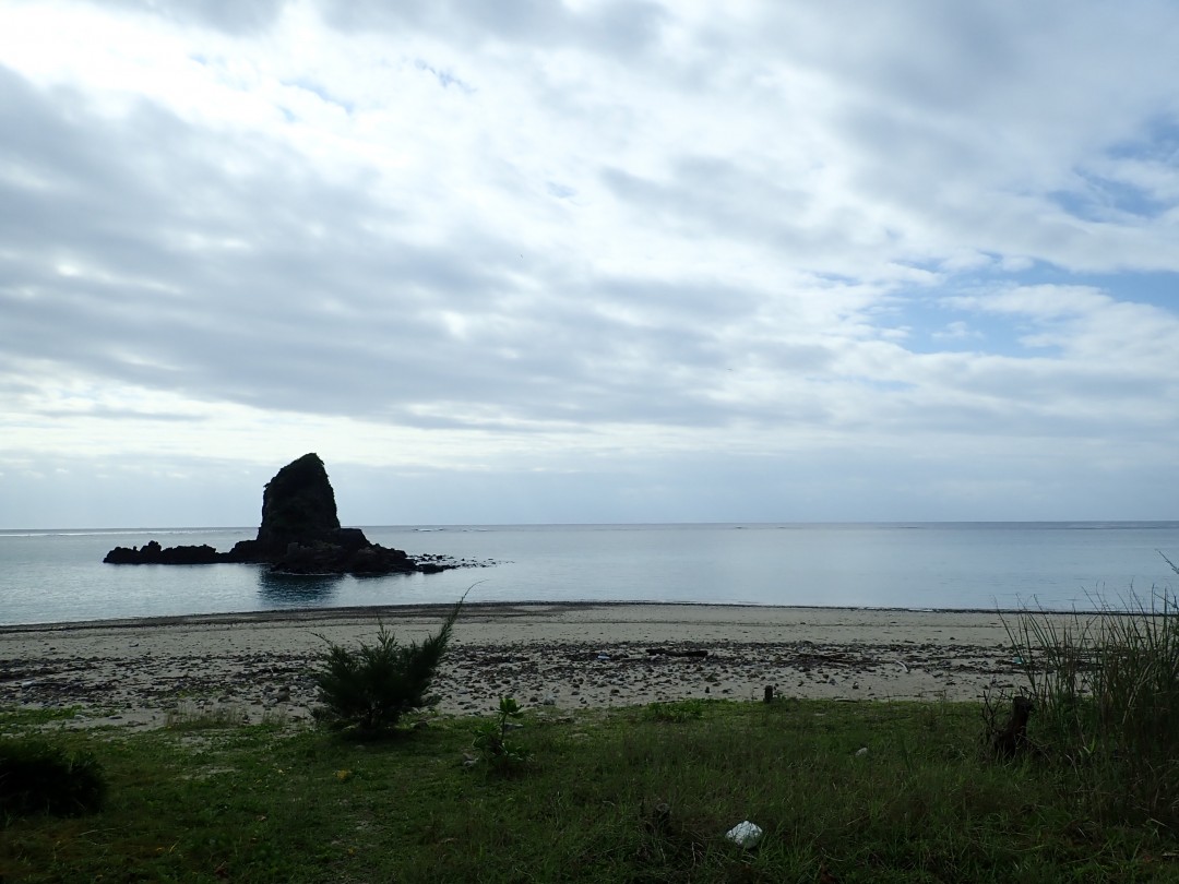 今日の嘉陽海岸