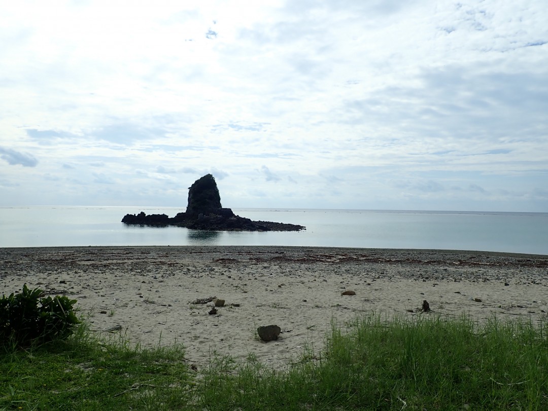 今日の嘉陽海岸