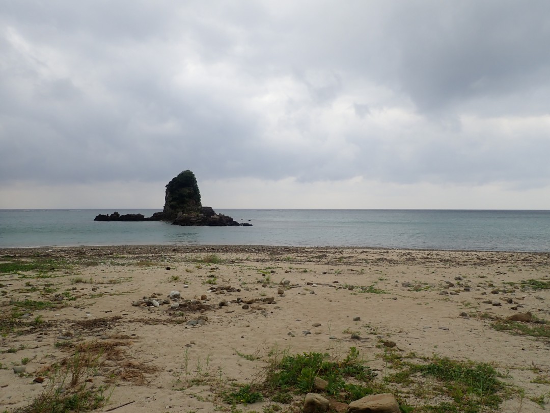 今日の嘉陽海岸