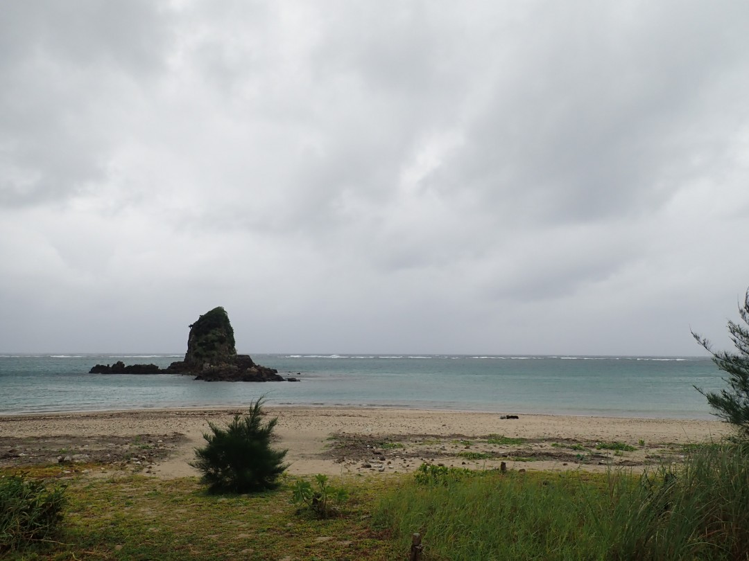 今日の嘉陽海岸