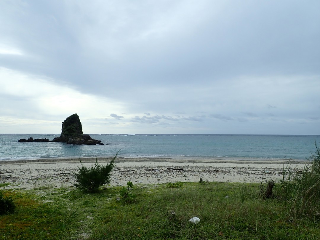 今日の嘉陽海岸