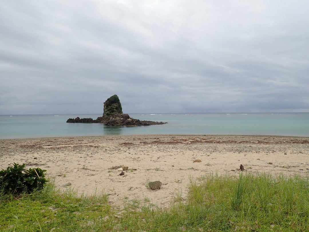 今日の嘉陽海岸