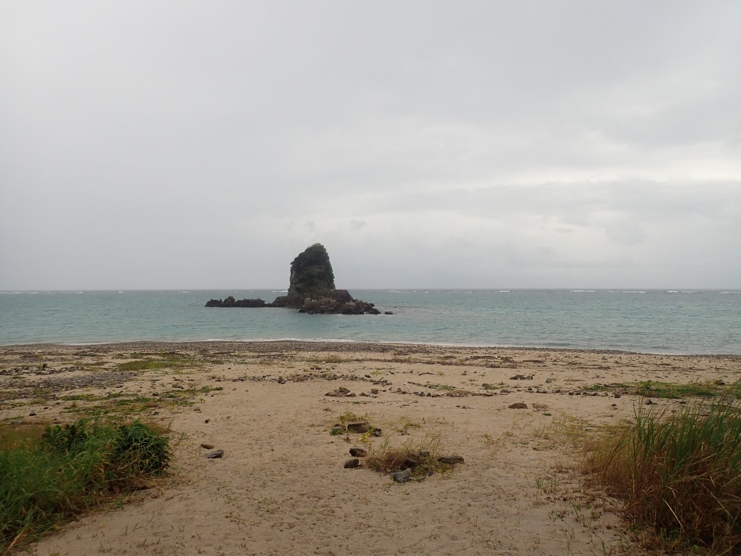 今日の嘉陽海岸