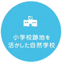 小学校跡地を活かした自然学校