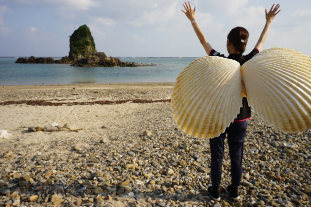 美ら島自然学校で、「遠近法」をつかった撮影にチャレンジ！